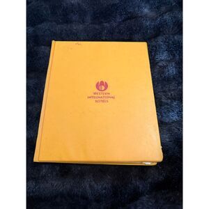 Vintage Camino Real Western International Hotel Mexico guest directory postcards